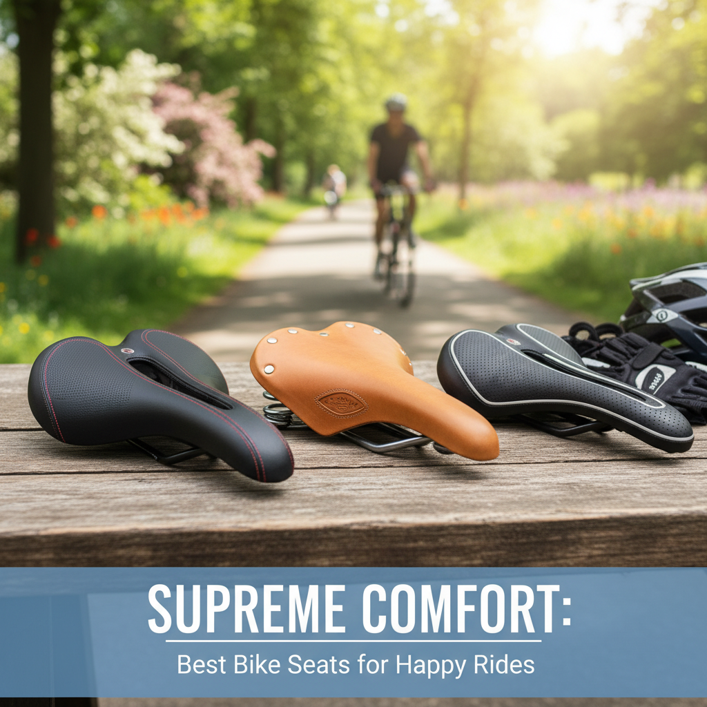 Supreme Comfort: Best Bike Seats for Happy Rides