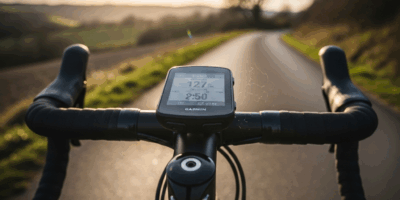 garmin edge cycling computer mounted on road bike stem showi 20260331 095755