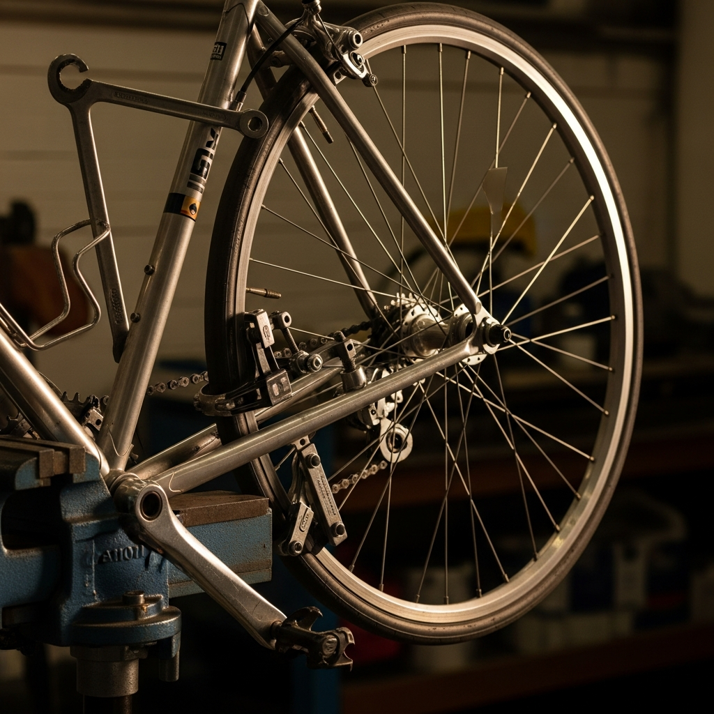How to True a Road Bike Wheel Without a Stand