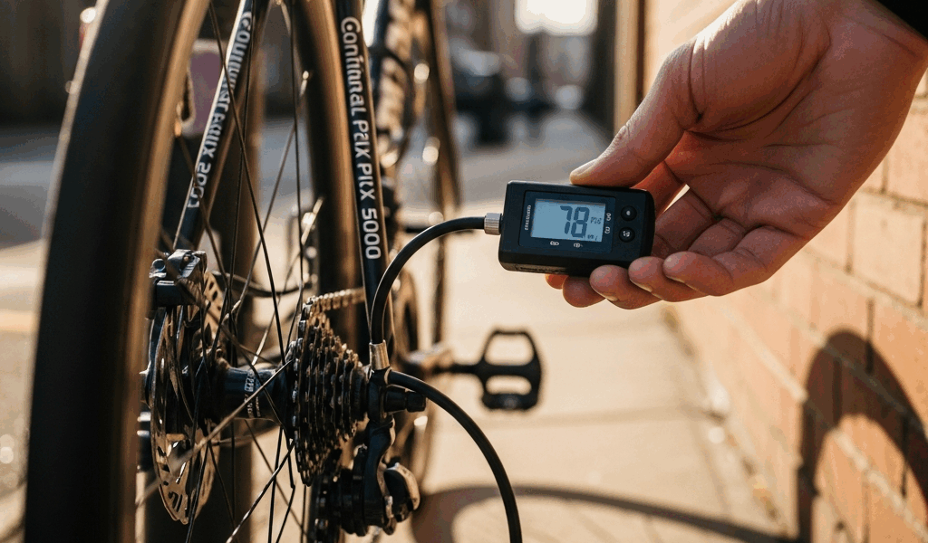 Professional photograph related to: Road Bike Tire Pressure by Weight — The Chart That Actually Work