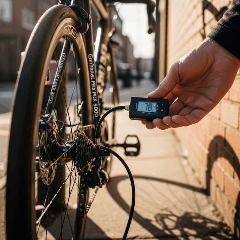 Professional photograph related to: Road Bike Tire Pressure by Weight — The Chart That Actually Work