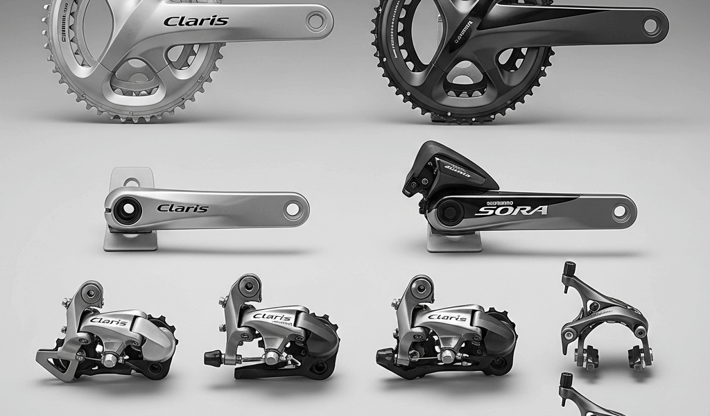 Professional photograph related to: Shimano Claris vs Sora — Is the Upgrade Worth $100?. High qualit