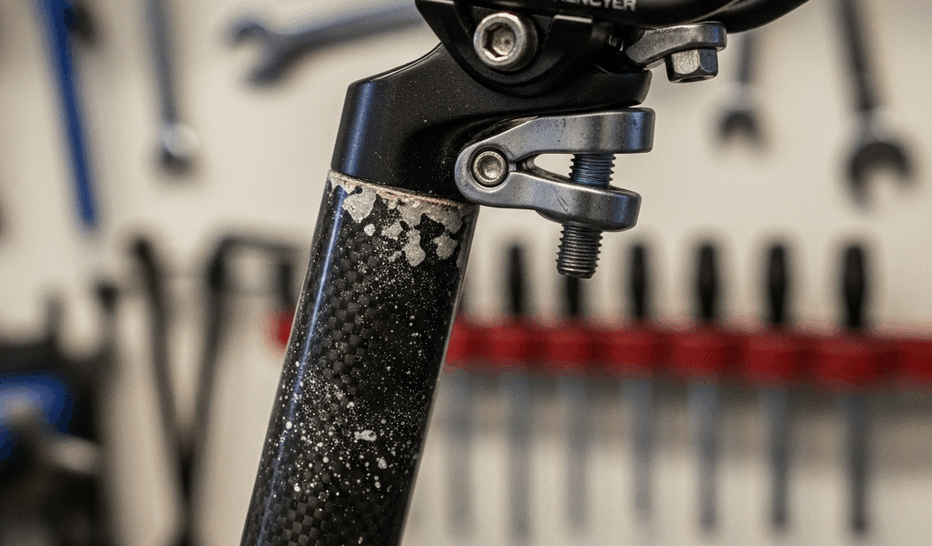 Road Bike Seat Post Slipping Down How to Tighten