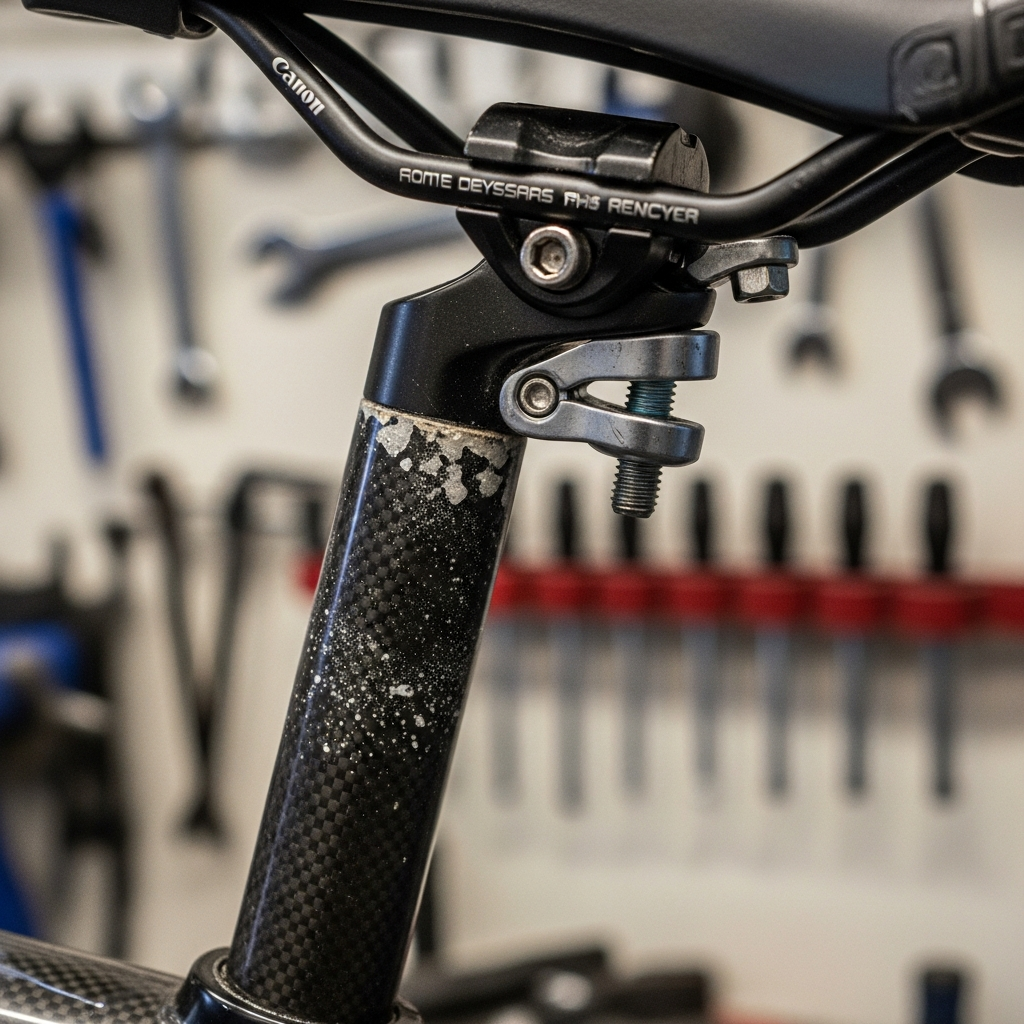 Road Bike Seat Post Slipping Down How to Tighten